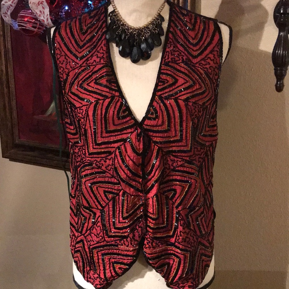 Gorgeous sequin vest